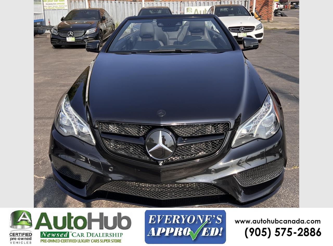 2016 Mercedes-Benz E-Class E550 Cabriolet with Drive Assist and 360 camera-Full Car wraped PPF! Photo