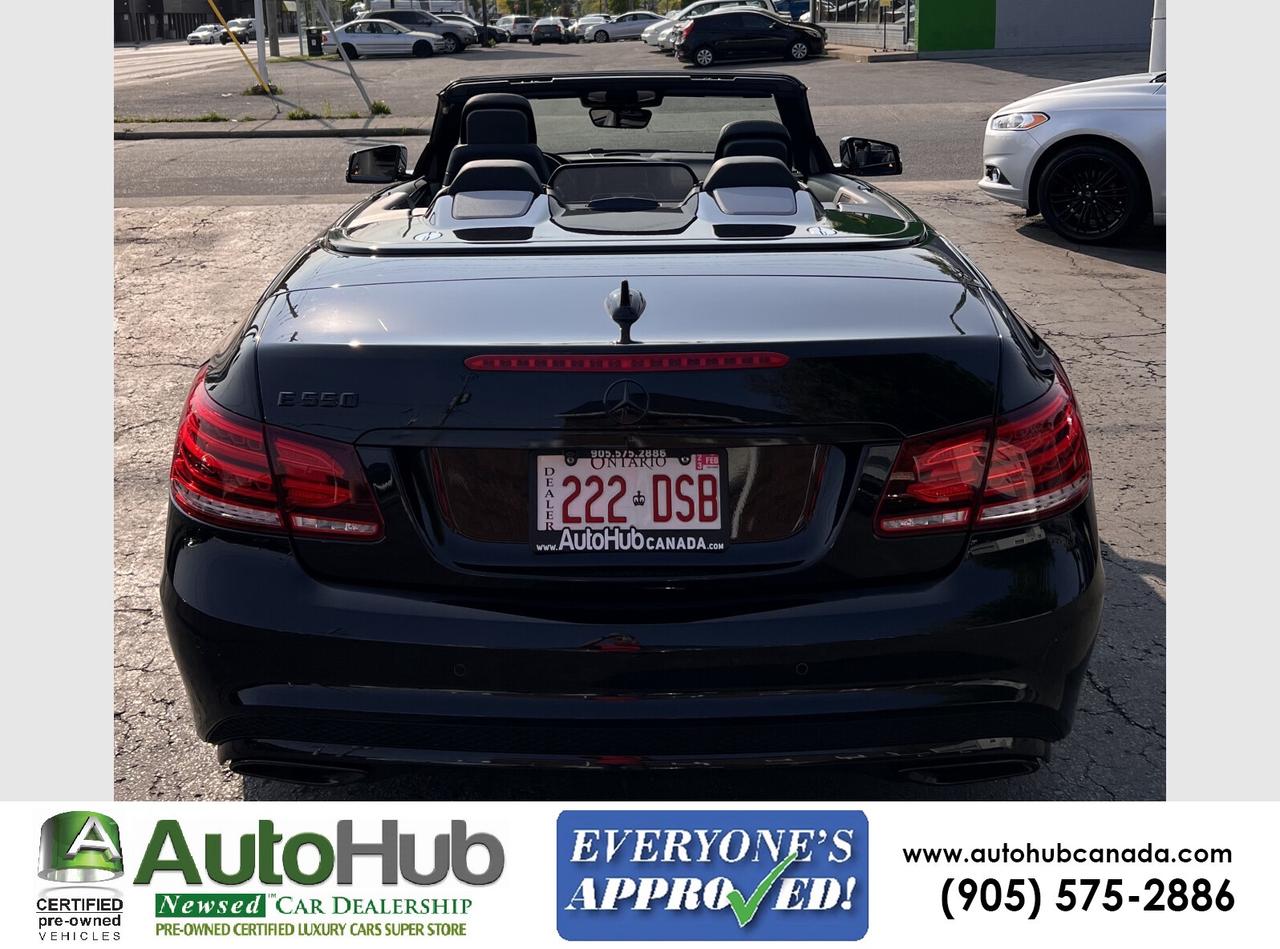2016 Mercedes-Benz E-Class E550 Cabriolet with Drive Assist and 360 camera-Full Car wraped PPF! Photo