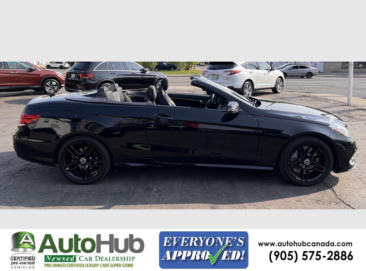 2016 Mercedes-Benz E-Class E550 Cabriolet with Drive Assist and 360 camera-Full Car wraped PPF! Photo