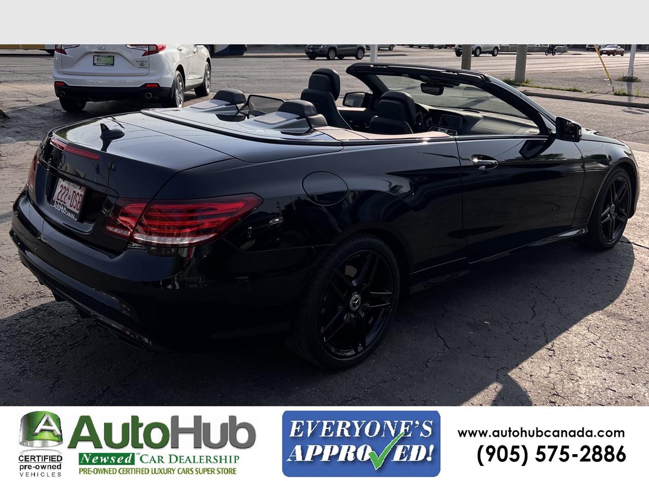 2016 Mercedes-Benz E-Class E550 Cabriolet with Drive Assist and 360 camera-Full Car wraped PPF! Photo