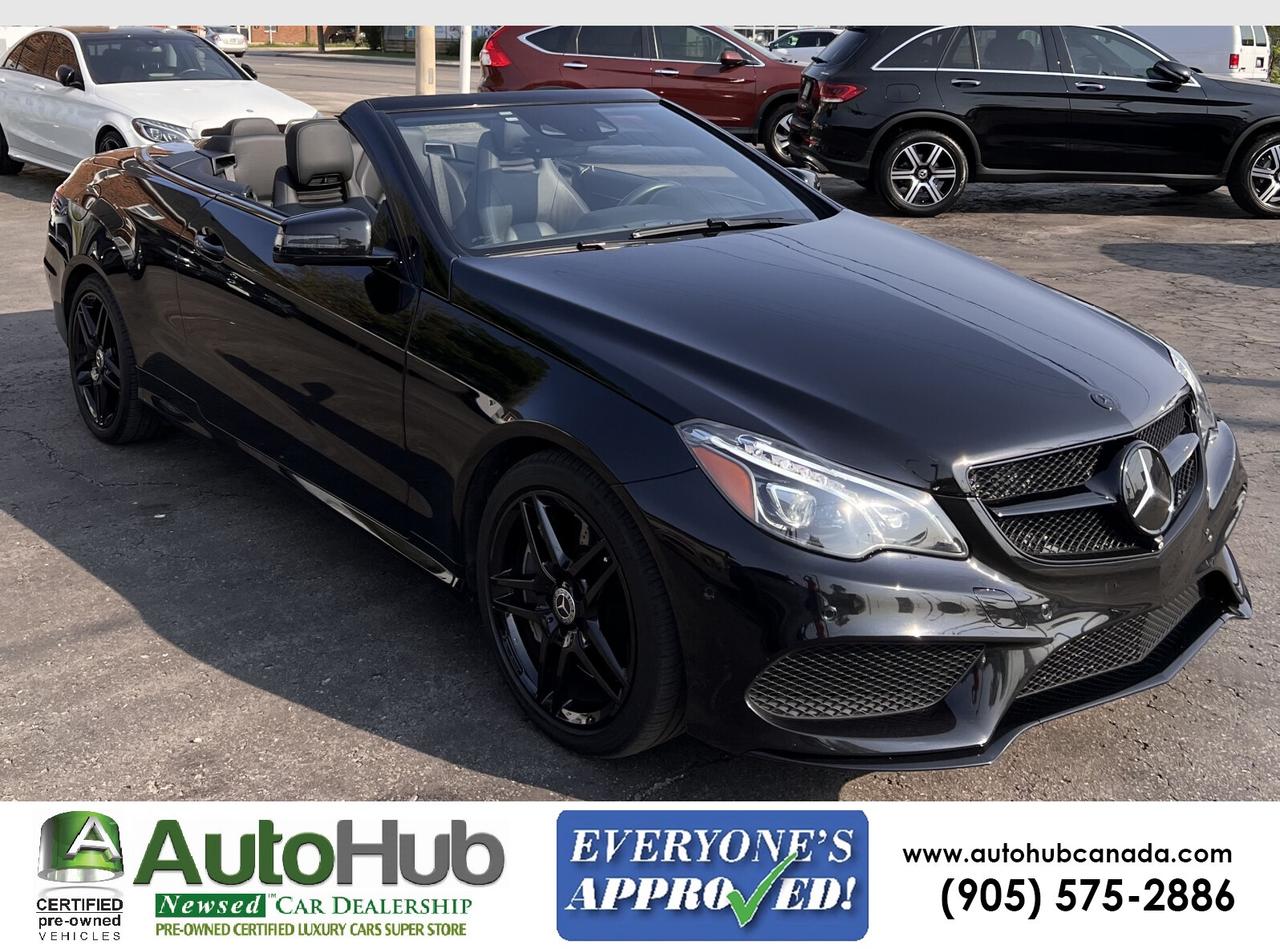 2016 Mercedes-Benz E-Class E550 Cabriolet with Drive Assist and 360 camera-Full Car wraped PPF! Photo