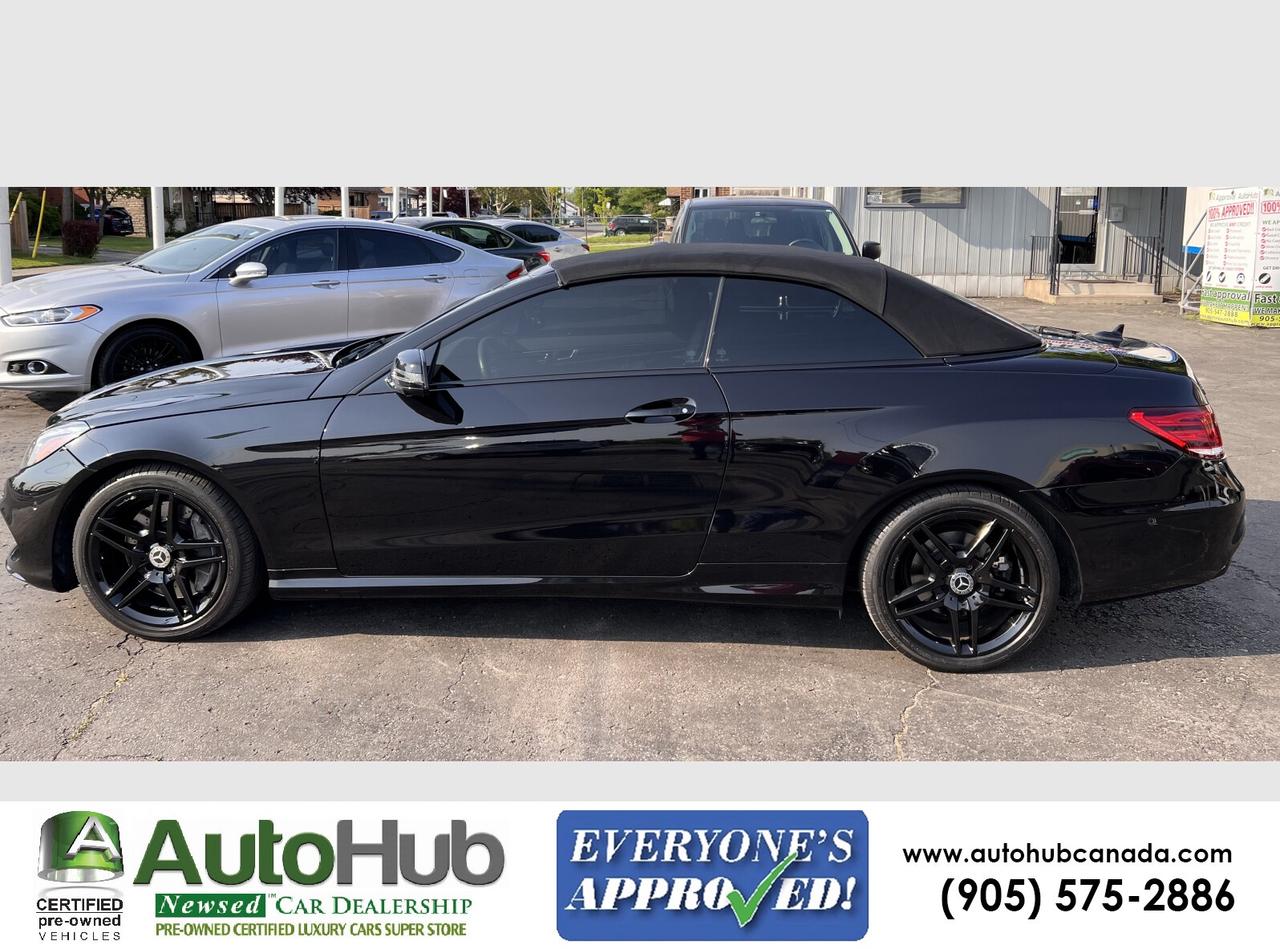 2016 Mercedes-Benz E-Class E550 Cabriolet with Drive Assist and 360 camera-Full Car wraped PPF! Photo