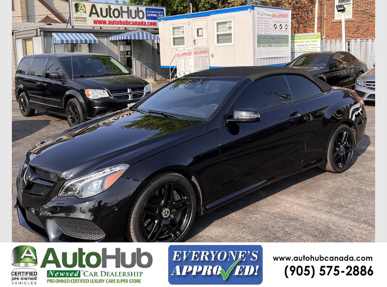 2016 Mercedes-Benz E-Class E550 Cabriolet with Drive Assist and 360 camera-Full Car wraped PPF! Photo