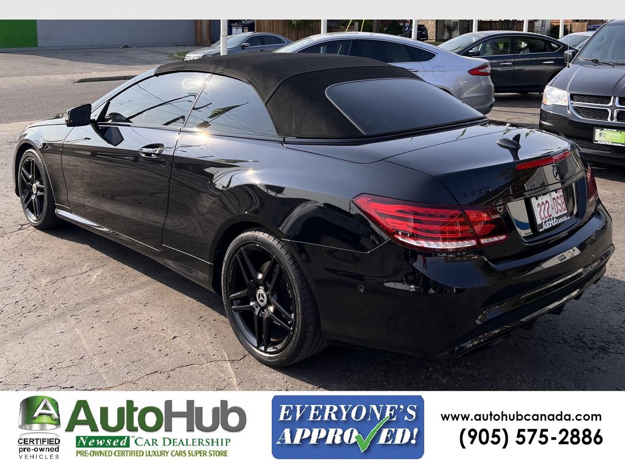 2016 Mercedes-Benz E-Class E550 Cabriolet with Drive Assist and 360 camera-Full Car wraped PPF! Photo
