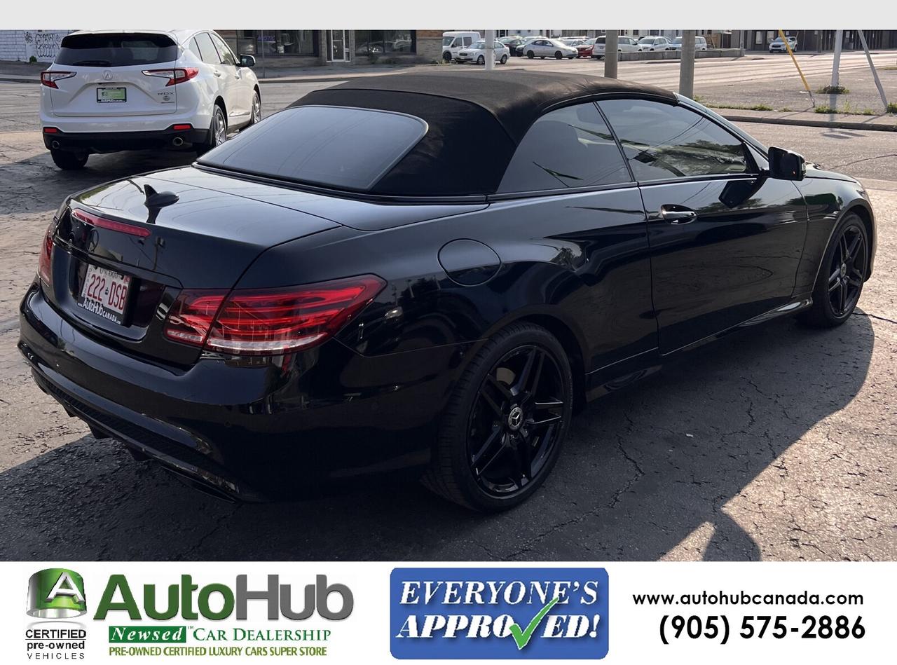 2016 Mercedes-Benz E-Class E550 Cabriolet with Drive Assist and 360 camera-Full Car wraped PPF! Photo