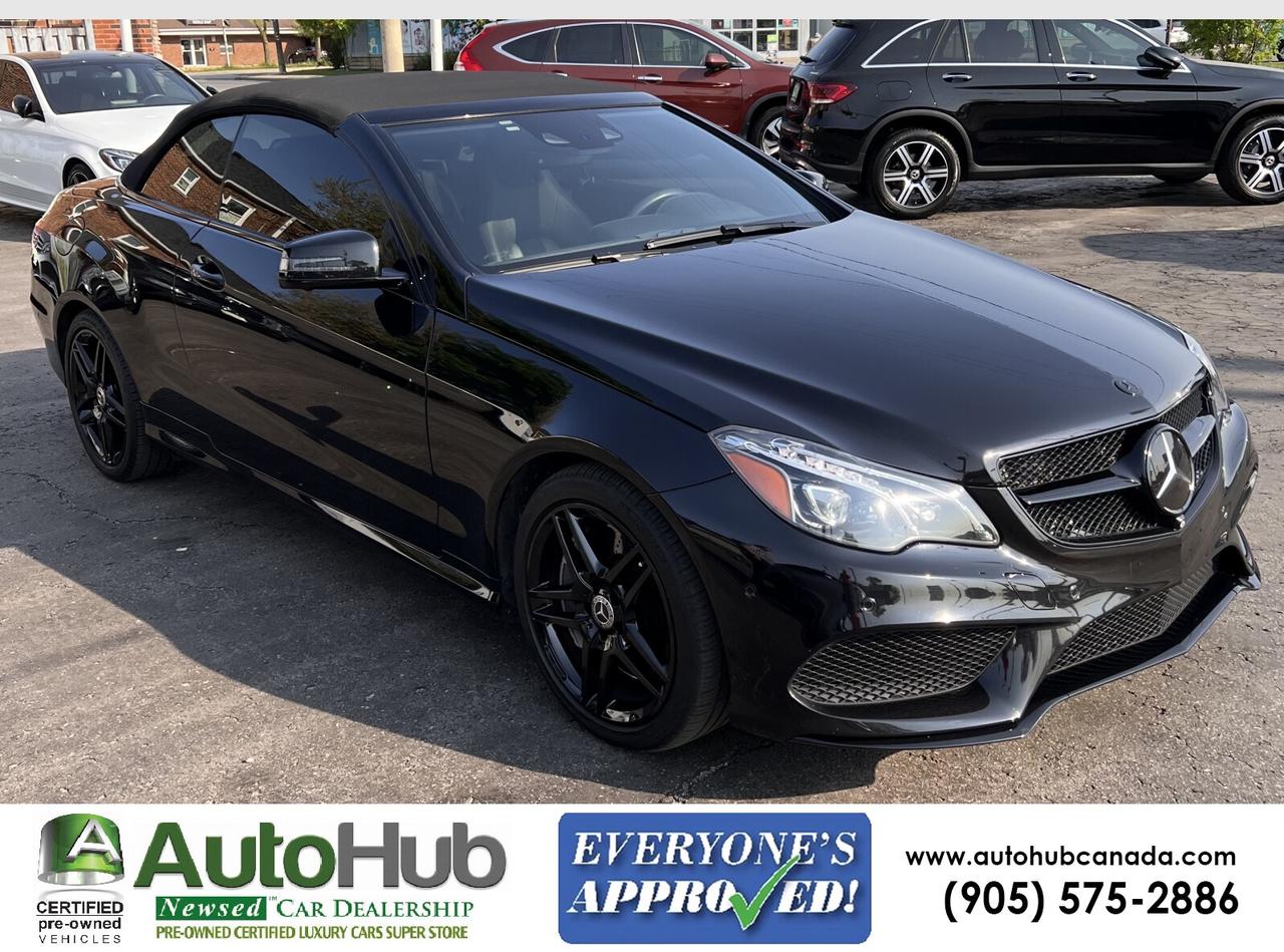 2016 Mercedes-Benz E-Class E550 Cabriolet with Drive Assist and 360 camera-Full Car wraped PPF! Photo