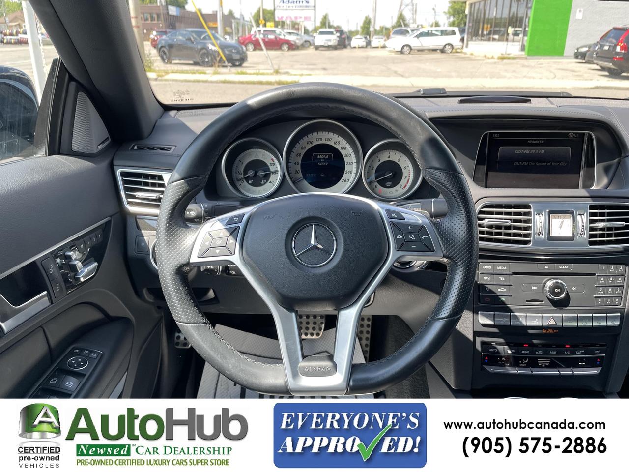 2016 Mercedes-Benz E-Class E550 Cabriolet with Drive Assist and 360 camera-Full Car wraped PPF! Photo
