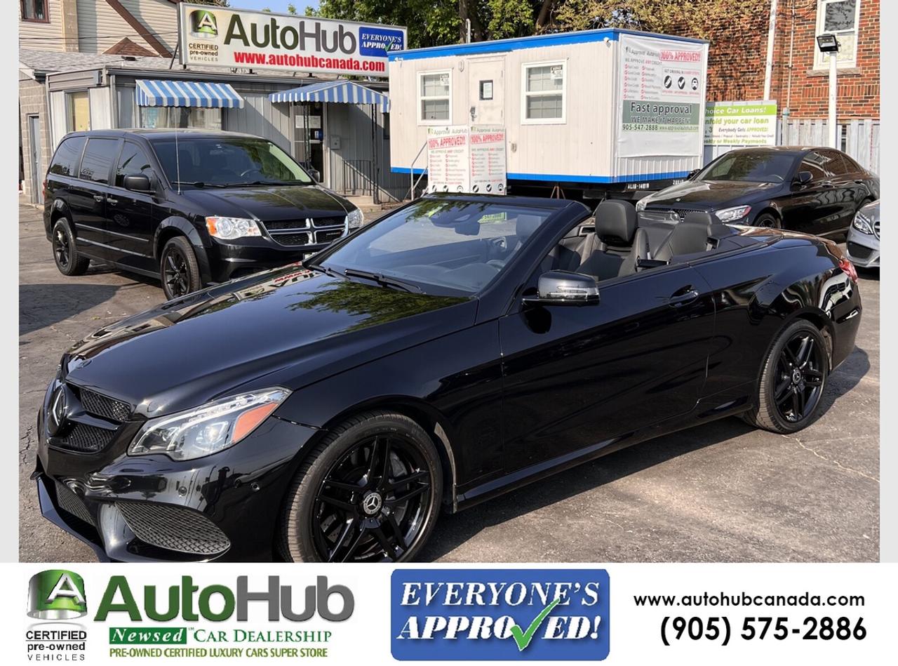 2016 Mercedes-Benz E-Class E550 Cabriolet with Drive Assist and 360 camera-Full Car wraped PPF! Photo4