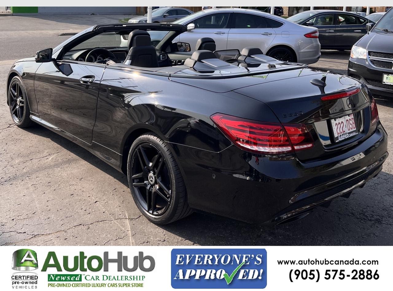 2016 Mercedes-Benz E-Class E550 Cabriolet with Drive Assist and 360 camera-Full Car wraped PPF! Photo3