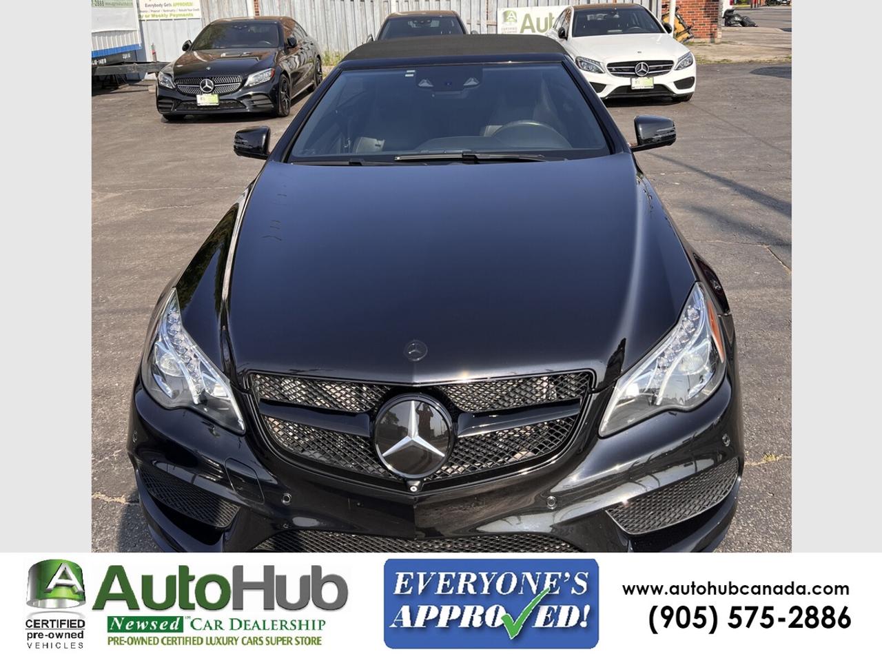 2016 Mercedes-Benz E-Class E550 Cabriolet with Drive Assist and 360 camera-Full Car wraped PPF! Photo