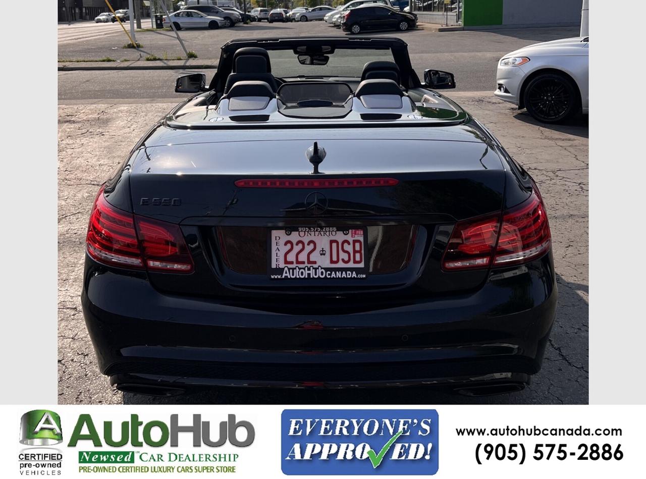 2016 Mercedes-Benz E-Class E550 Cabriolet with Drive Assist and 360 camera-Full Car wraped PPF! Photo