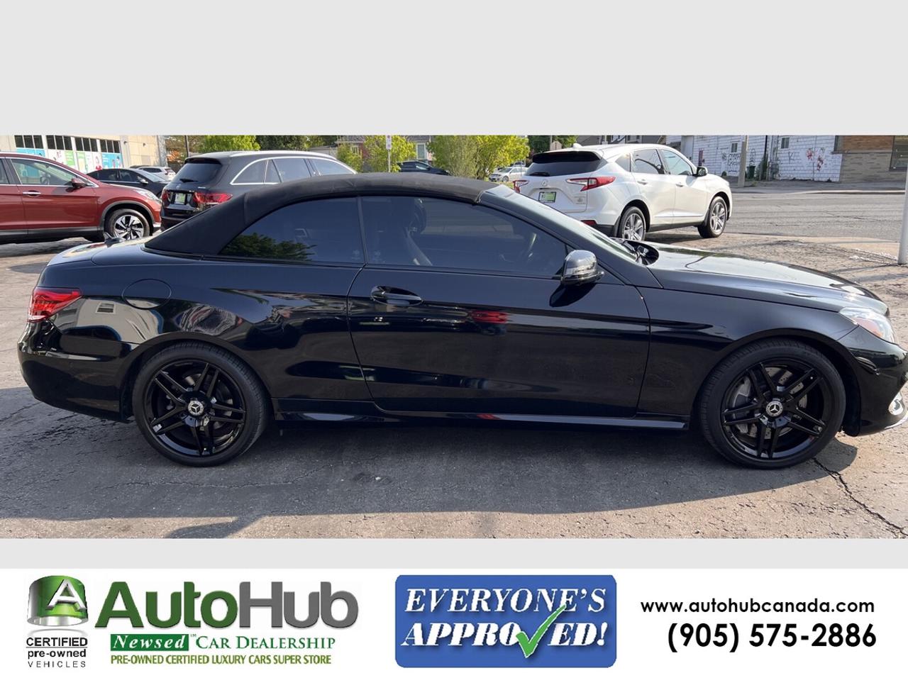 2016 Mercedes-Benz E-Class E550 Cabriolet with Drive Assist and 360 camera-Full Car wraped PPF! Photo