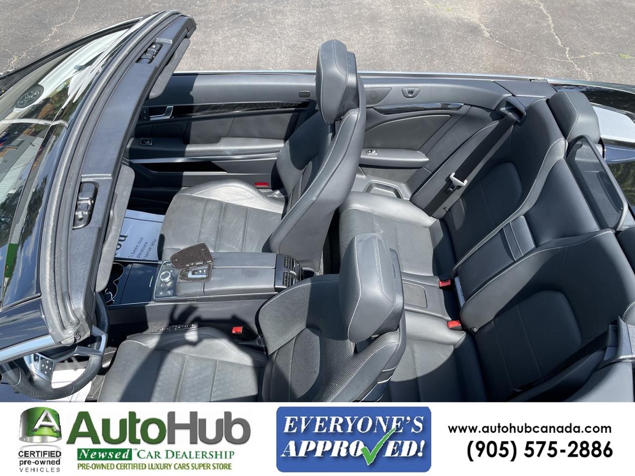 2016 Mercedes-Benz E-Class E550 Cabriolet with Drive Assist and 360 camera-Full Car wraped PPF! Photo