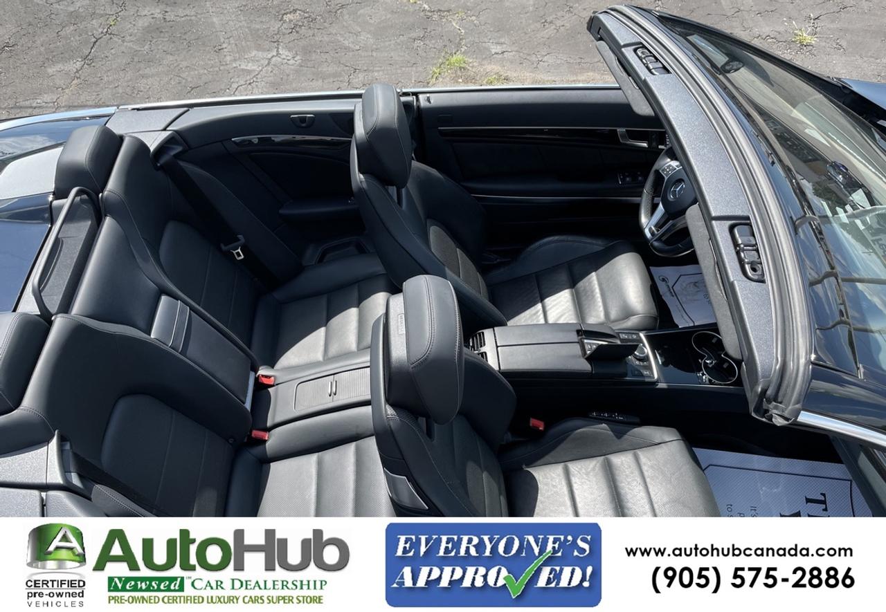 2016 Mercedes-Benz E-Class E550 Cabriolet with Drive Assist and 360 camera-Full Car wraped PPF! Photo