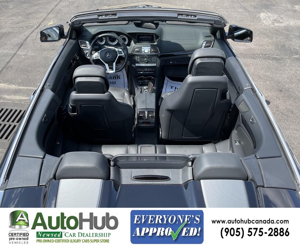 2016 Mercedes-Benz E-Class E550 Cabriolet with Drive Assist and 360 camera-Full Car wraped PPF! Photo