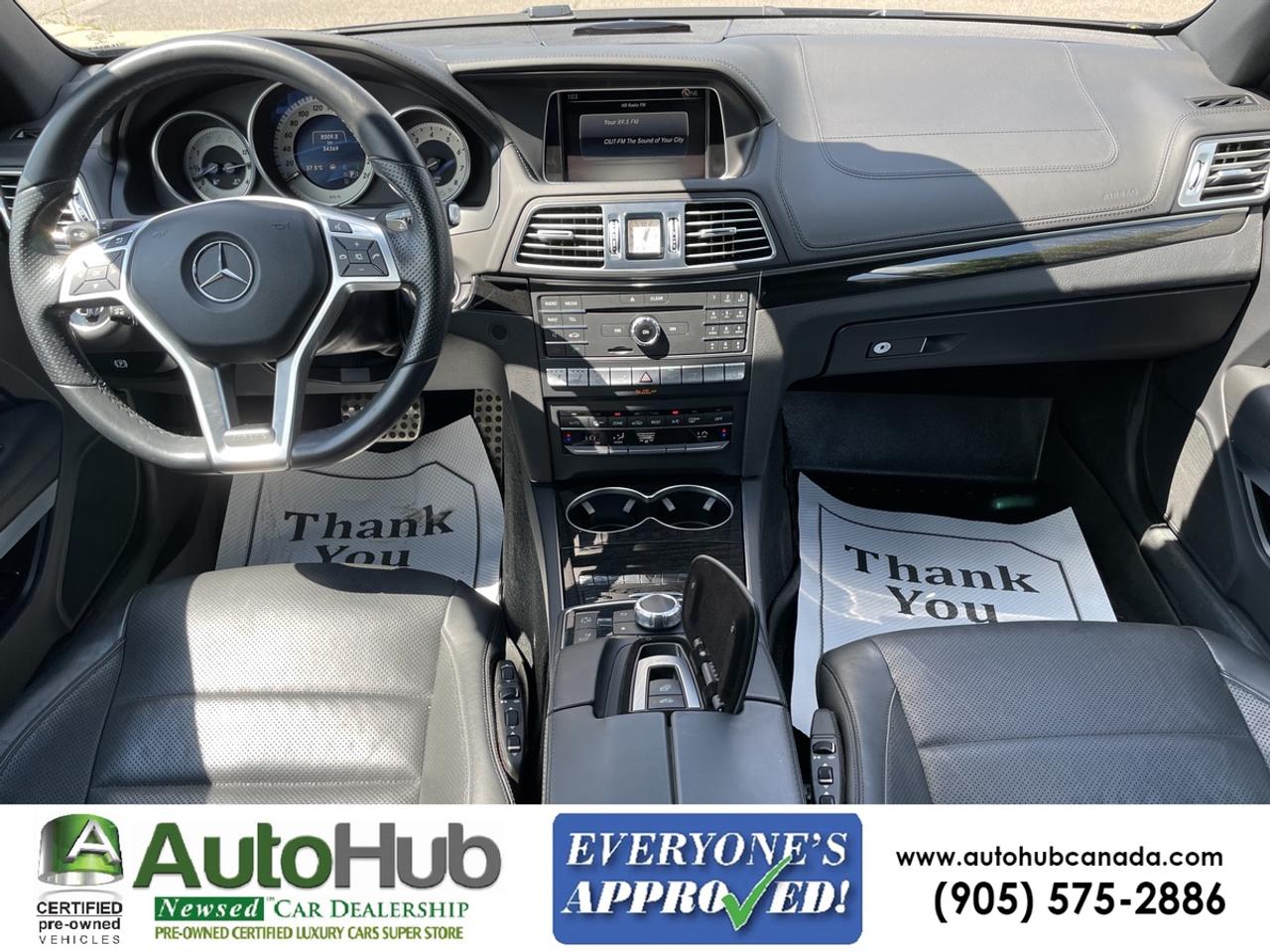 2016 Mercedes-Benz E-Class E550 Cabriolet with Drive Assist and 360 camera-Full Car wraped PPF! Photo
