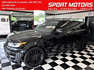 Used 2016 Land Rover Range Rover Sport HSE Td6 Black PKG+GPS+Roof+Meridian+CLEAN CARFAX for sale in London, ON
