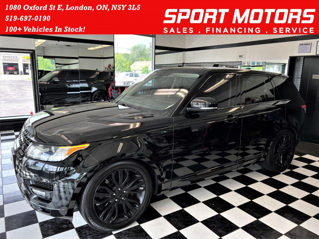 2016 Land Rover Range Rover Sport HSE Td6 Black PKG+GPS+Roof+Meridian+CLEAN CARFAX - Photo #1