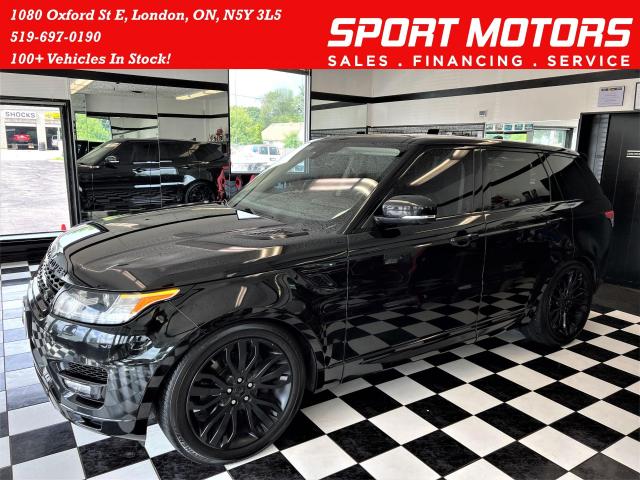 2016 Land Rover Range Rover Sport HSE Td6 Black PKG+GPS+Roof+Meridian+CLEAN CARFAX Photo1