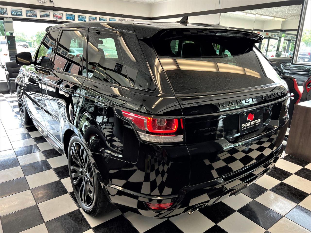 2016 Land Rover Range Rover Sport HSE Td6 Black PKG+GPS+Roof+Meridian+CLEAN CARFAX - Photo #2