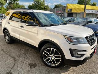 Used 2017 Ford Explorer SPORT/AWD/NAVI/CAMERA/7PASS/LEATHER/ROOF/ALLOYS+++ for sale in Scarborough, ON