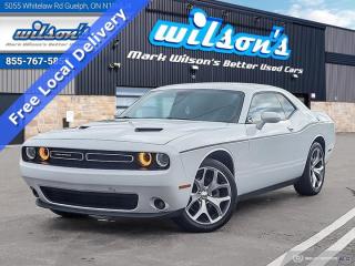 Used 2015 Dodge Challenger SXT Plus - Leather, Sunroof, Reverse Camera + Sensors, Heated + Cooled Seats, Alloy Wheels & More! for sale in Guelph, ON