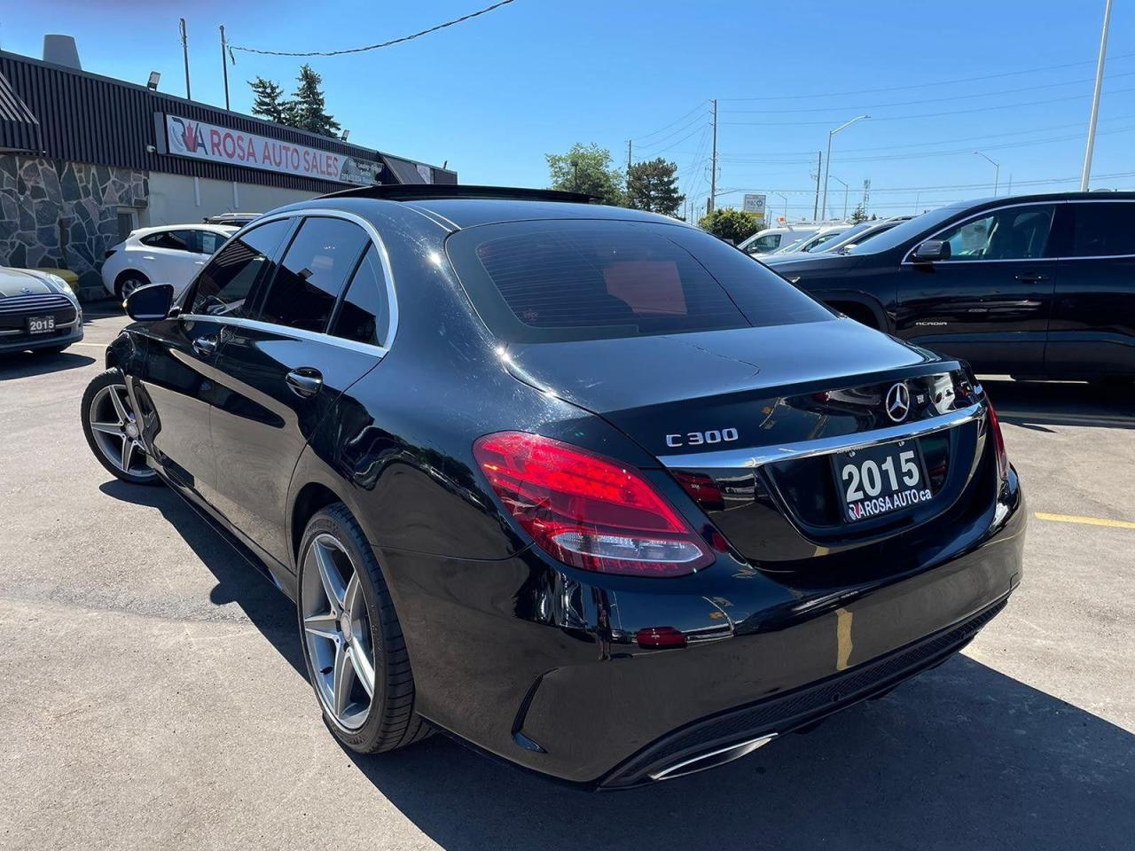 Used 2015 Mercedes-Benz C-Class AUTO 4MATIC NAVIGATION PANORAMIC BLIND NO ACCIDENT for sale in Oakville, ON