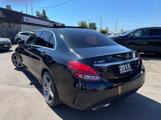 Used 2015 Mercedes-Benz C-Class AUTO 4MATIC NAVIGATION PANORAMIC BLIND NO ACCIDENT for sale in Oakville, ON