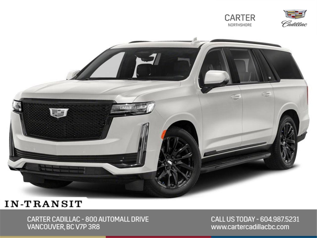 New 2023 Cadillac Escalade ESV Sport for sale in North Vancouver, BC