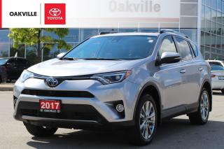 Used 2017 Toyota RAV4 Hybrid Limited AWD with Leather Seats and Clean Carfax for sale in Oakville, ON