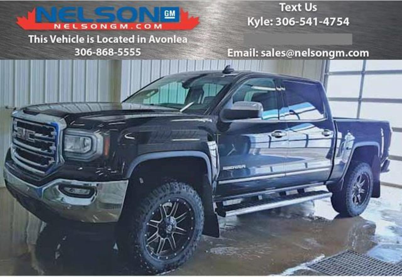 Used 2017 GMC Sierra 1500 SLT for sale in Avonlea, SK