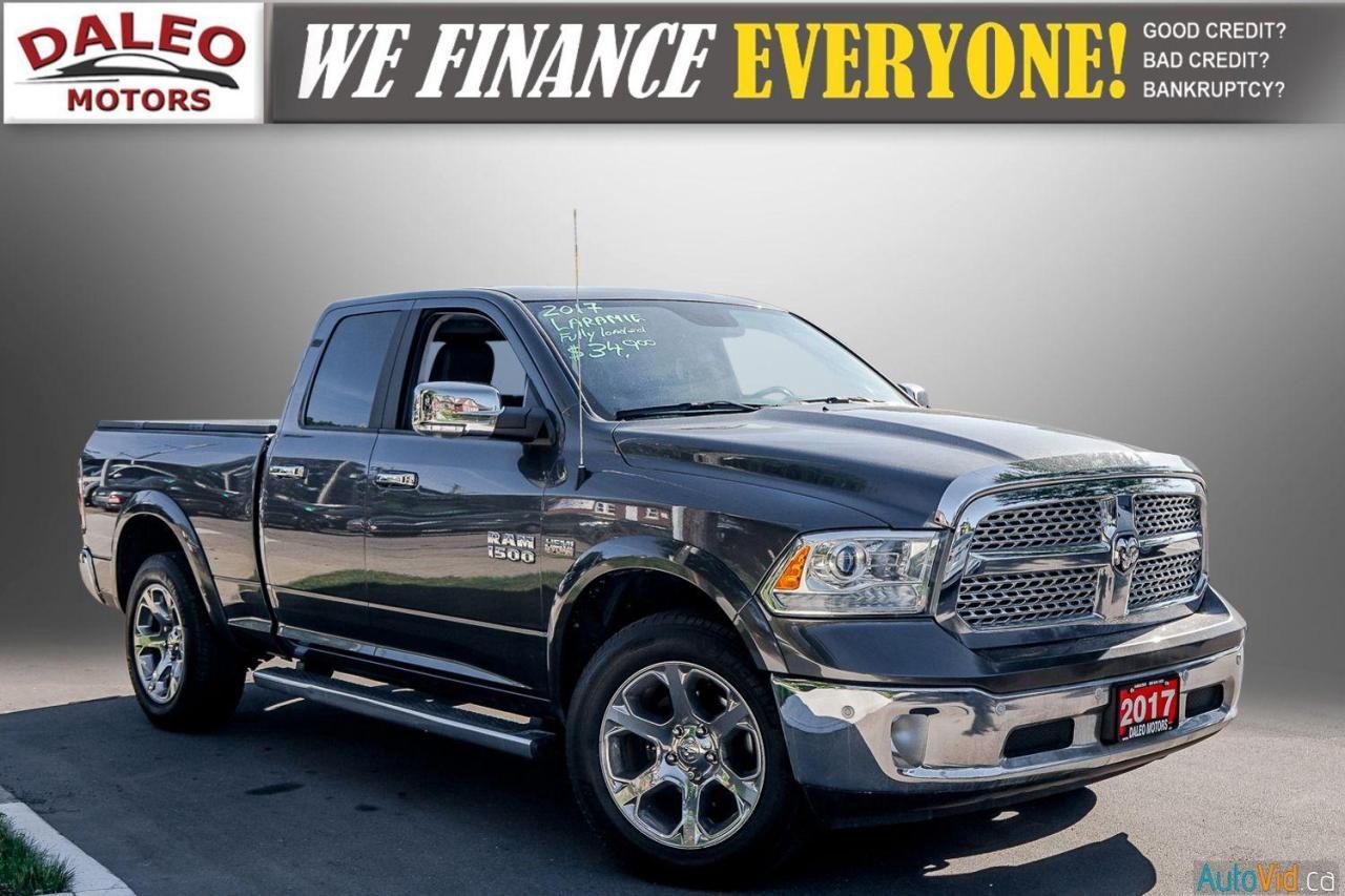 2017 RAM 1500 LARAMIE / 4x4 / FULLY LOADED