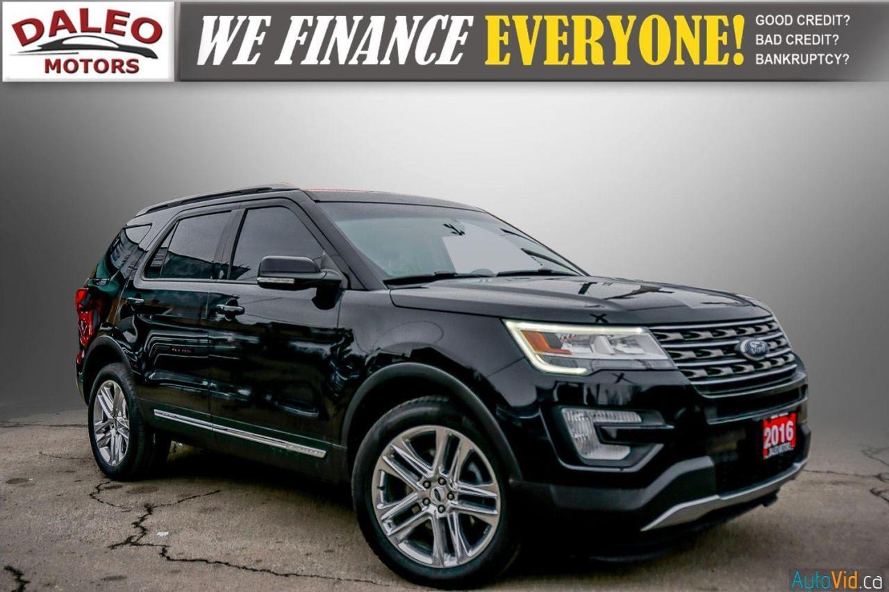 2016 Ford Explorer XLT / AWD / BACKUP CAM / LEATHER / NAV / H SEATS