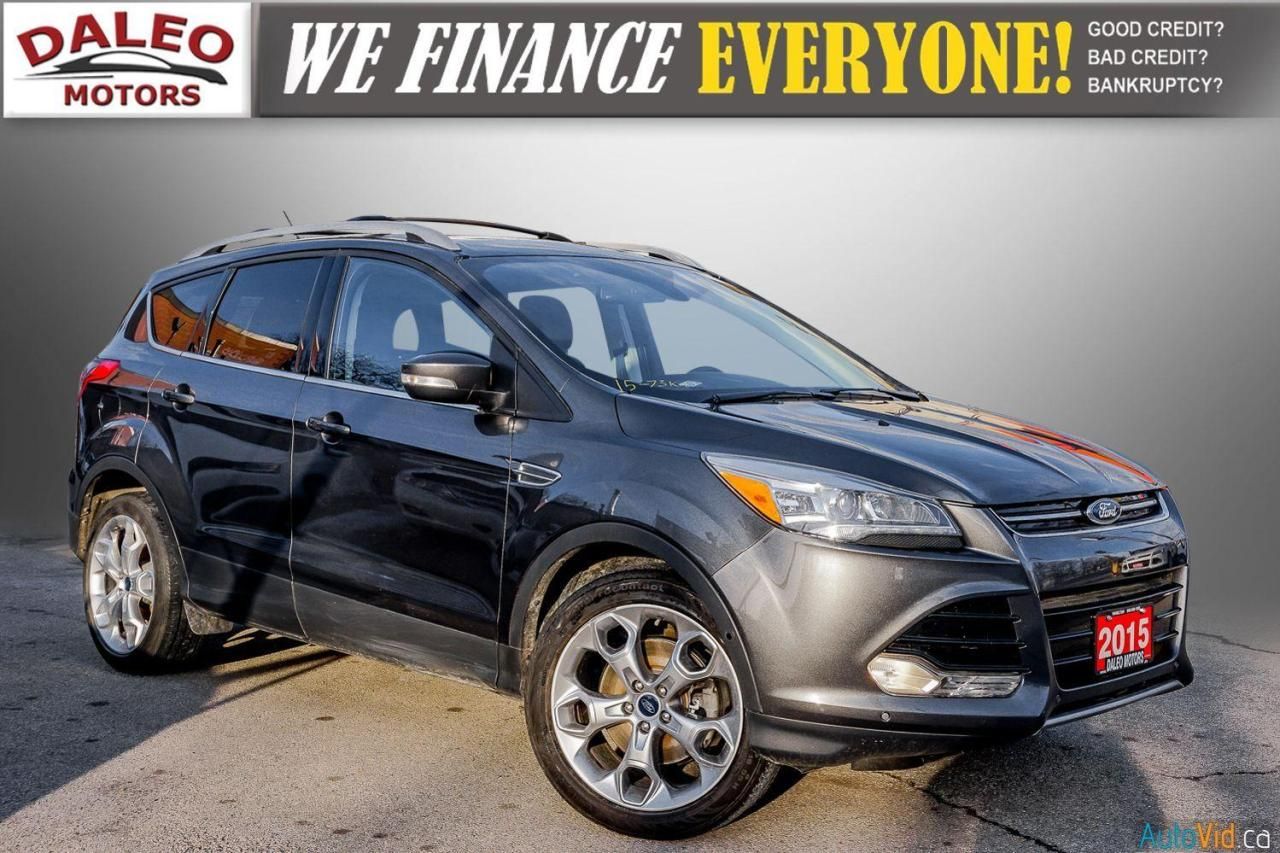 2015 Ford Escape Titanium / 4WD / B CAM / NAV / LEATHER / H SEATS