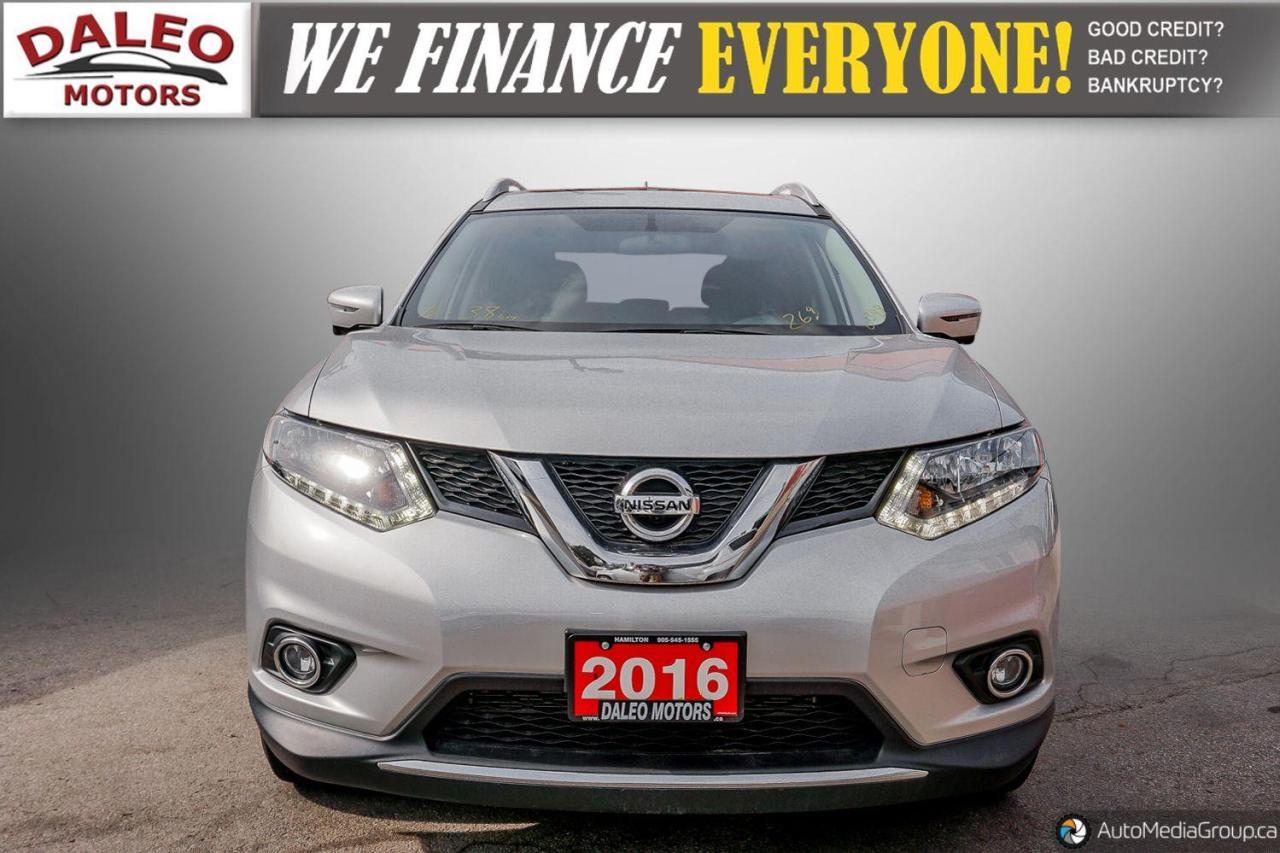 2016 Nissan Rogue SV / CAM/ H. SEATS/ BLUETOOTH/ NAVI/ SUNROOF/ AWD