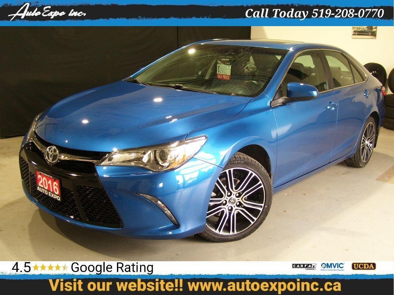2016 Toyota Camry SE,Sunroof,Bluetooth,Backup Camera,Certified,MP3