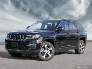 New 2022 Jeep Grand Cherokee 4xe 4XE | LUX TECH | DVD | 20s | VENTED & MORE!! for sale in Milton, ON