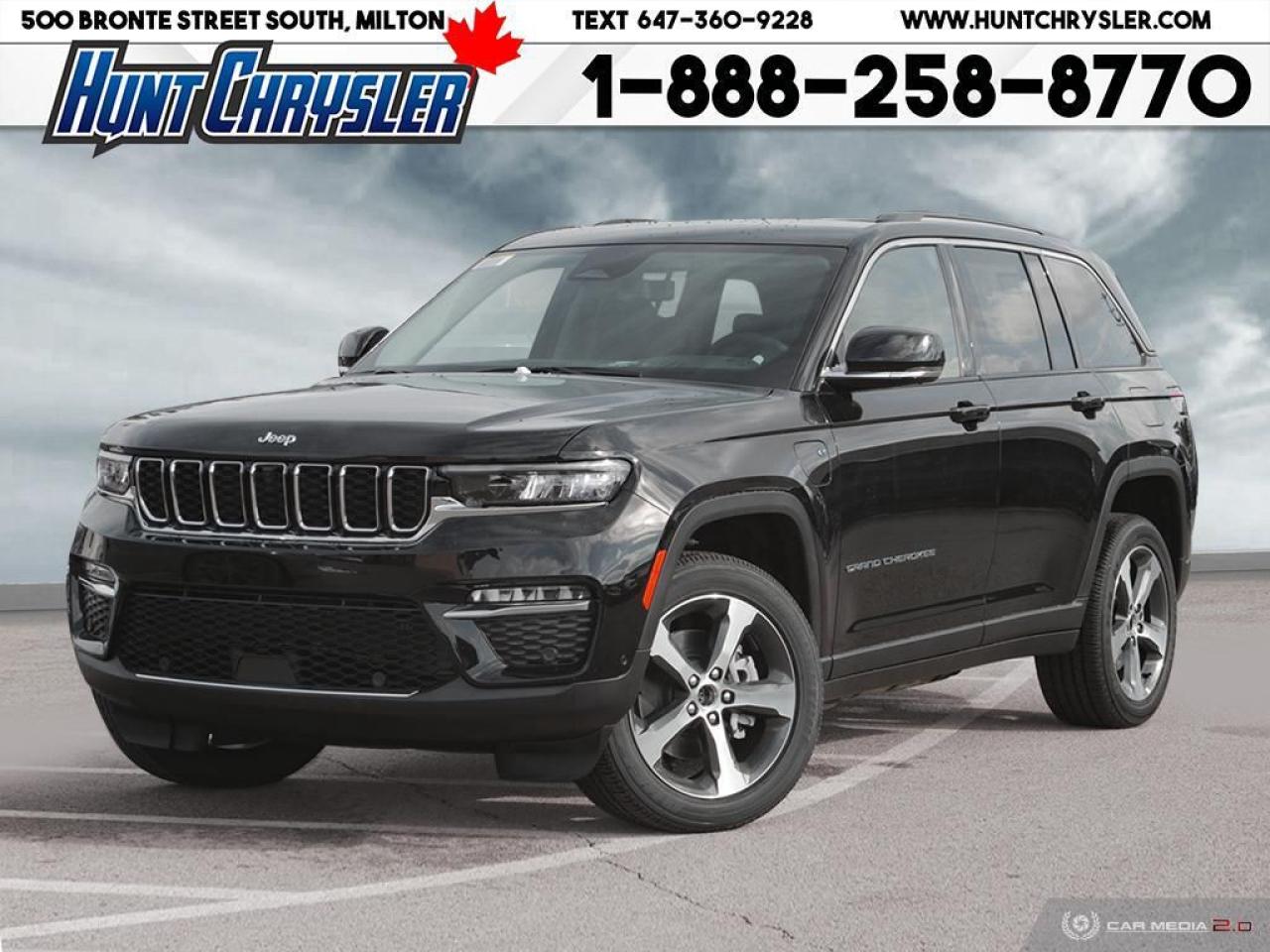 Used 2022 Jeep Grand Cherokee 4xe DEMO | 4X4 | BLIND | 360 CAM | NAVI | LEATHER | TV for sale in Milton, ON