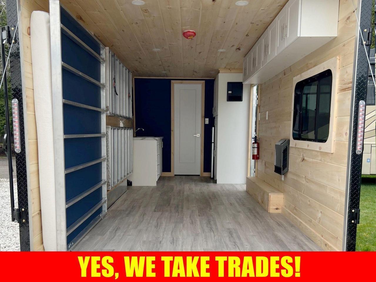 2022 Canadian Trailer Company 8.5X22 V-Nose Cargo Trailer Toy Hauler