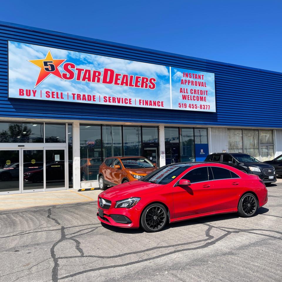 Used 2018 Mercedes-Benz CLA-Class NAV LEATHER PANO ROOF LOADED WE FINANCE ALL CREDIT for sale in London, ON