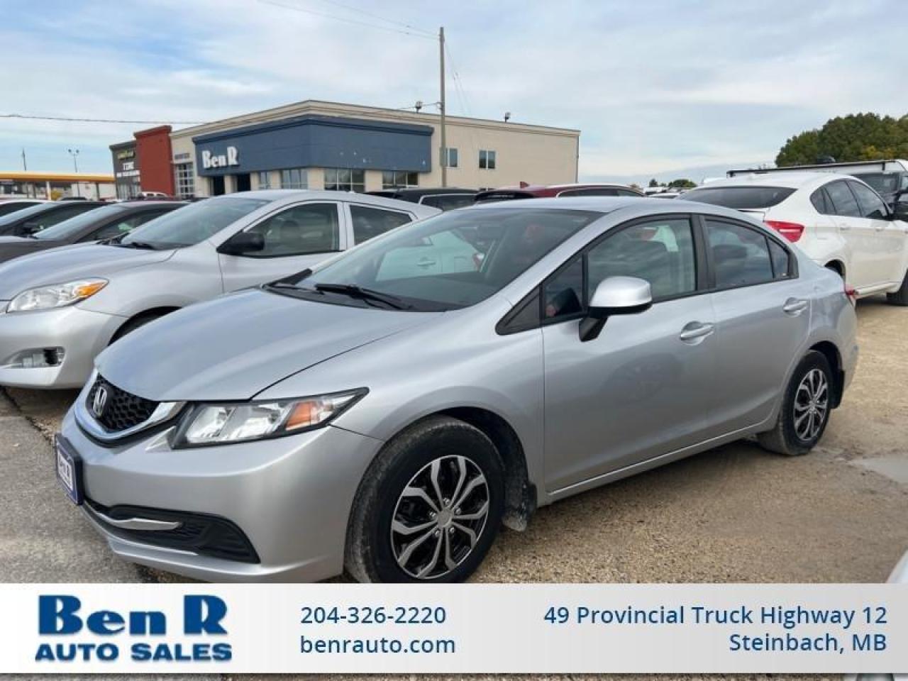 Used 2013 Honda Civic SEDAN LX for sale in Steinbach, MB