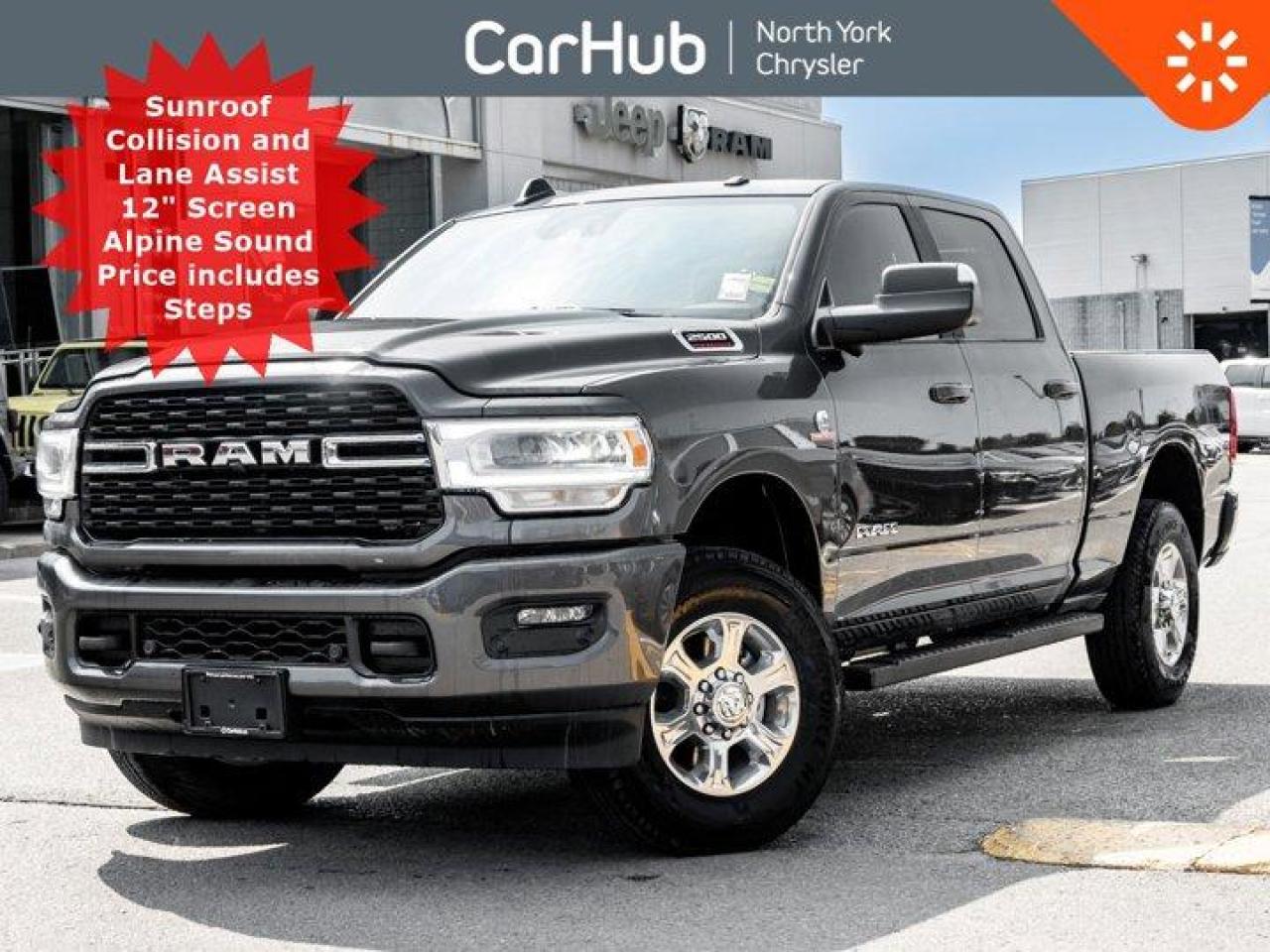 New 2022 RAM 2500 Big Horn 4x4 Level B & Safety B Grps Sunroof 12'' Nav Rear Air Suspension for sale in Thornhill, ON