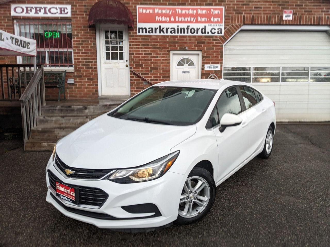 2017 Chevrolet Cruze LT HTD Cloth BackupCam Bluetooth A/C FM/XM Alloys