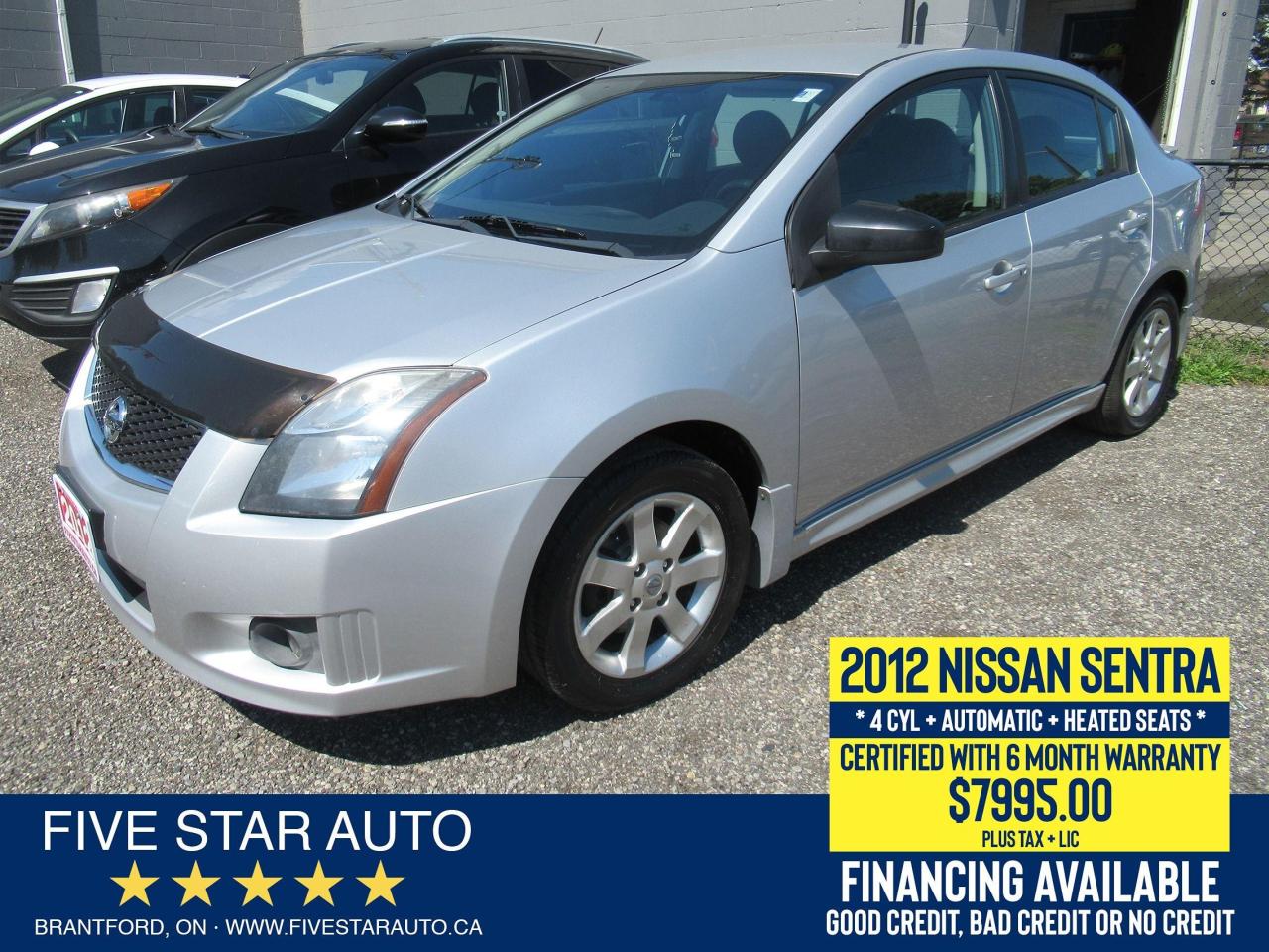 2012 Nissan Sentra 2.0 S - Certified w/ 6 Month Warranty