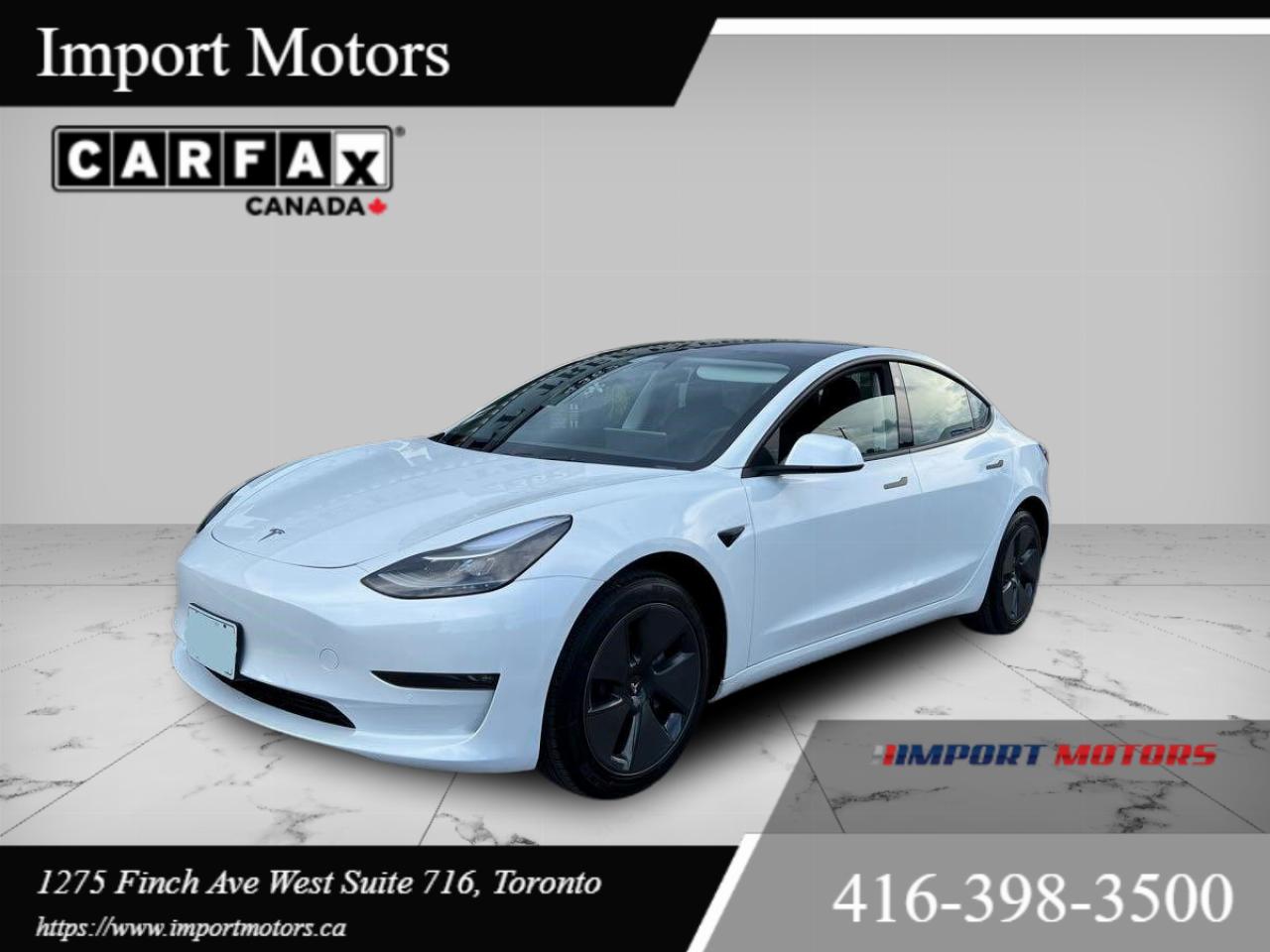 Used 2022 Tesla Model 3 Long Range AWD for sale in North York, ON