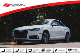 Used 2019 Audi A4 Progressiv for sale in Mississauga, ON