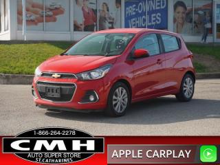 Used 2018 Chevrolet Spark LT  CAM APPLE-CP S/W-AUDIO 15-AL for sale in St. Catharines, ON