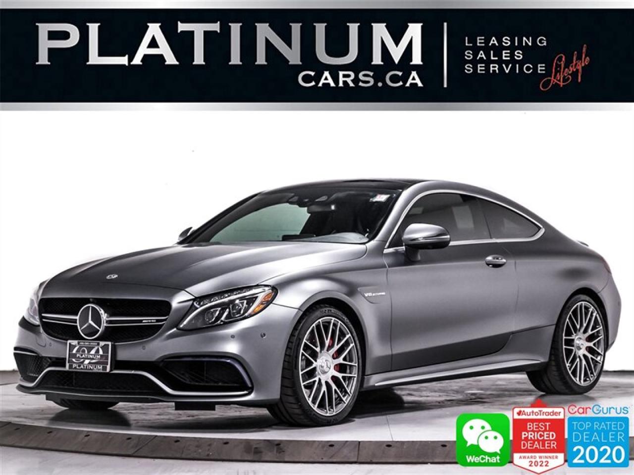 Used 2018 Mercedes-Benz C-Class AMG C63 S Coupe, 503HP, BURMESTER, CARBON for sale in Toronto, ON