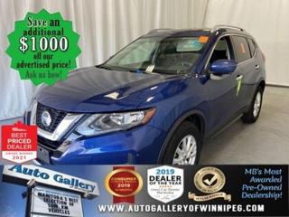 Used 2018 Nissan Rogue SV* AWD/Navigation/Sunroof/SXM/Reverse Camera for sale in Winnipeg, MB