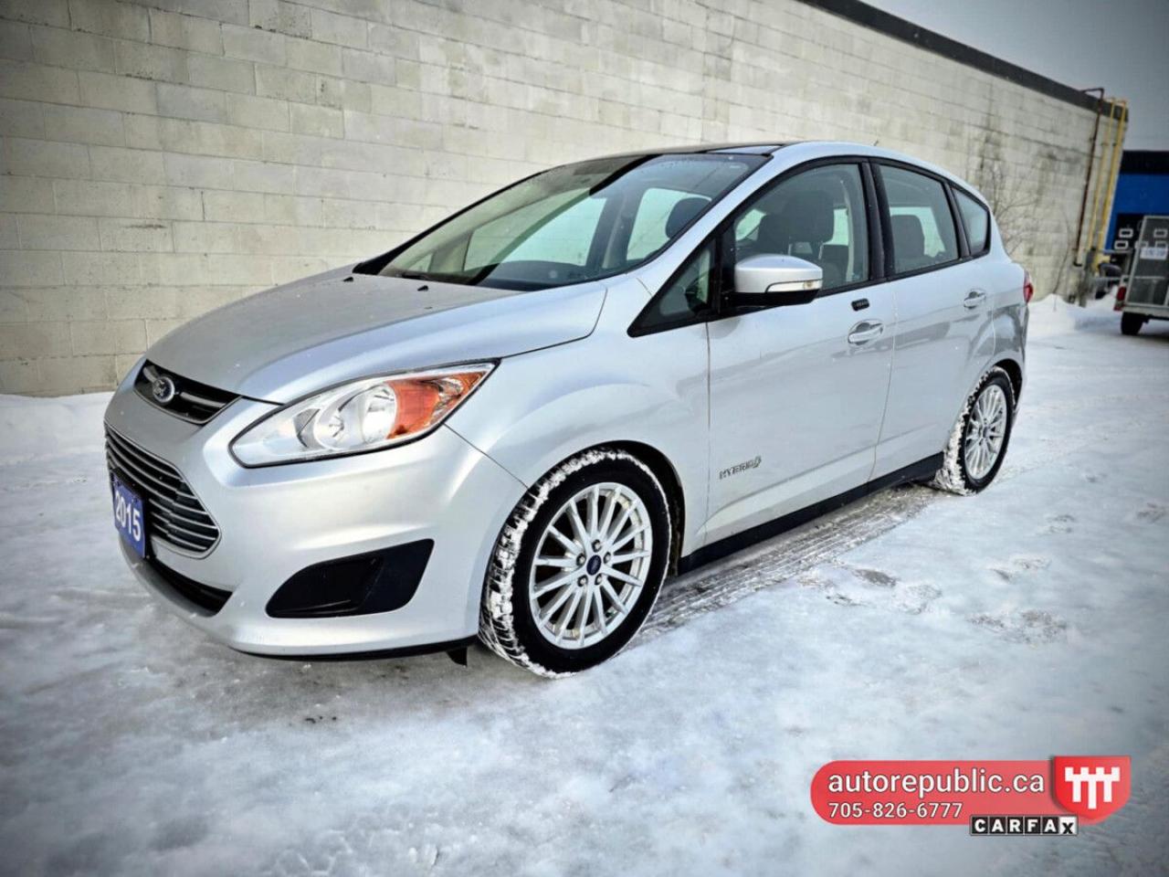 Used 2015 Ford C-MAX Hybrid Certified Gas Saver Reliable Low Kms for sale in Orillia, ON